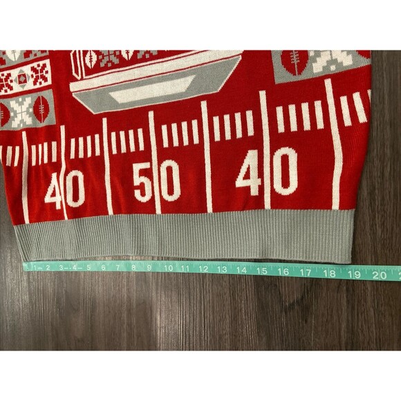 Alabama Crimson Tide LIGHT UP Pullover SWEATER NCAA Football Ugly Xmas UNISEX Lg - Picture 10 of 12